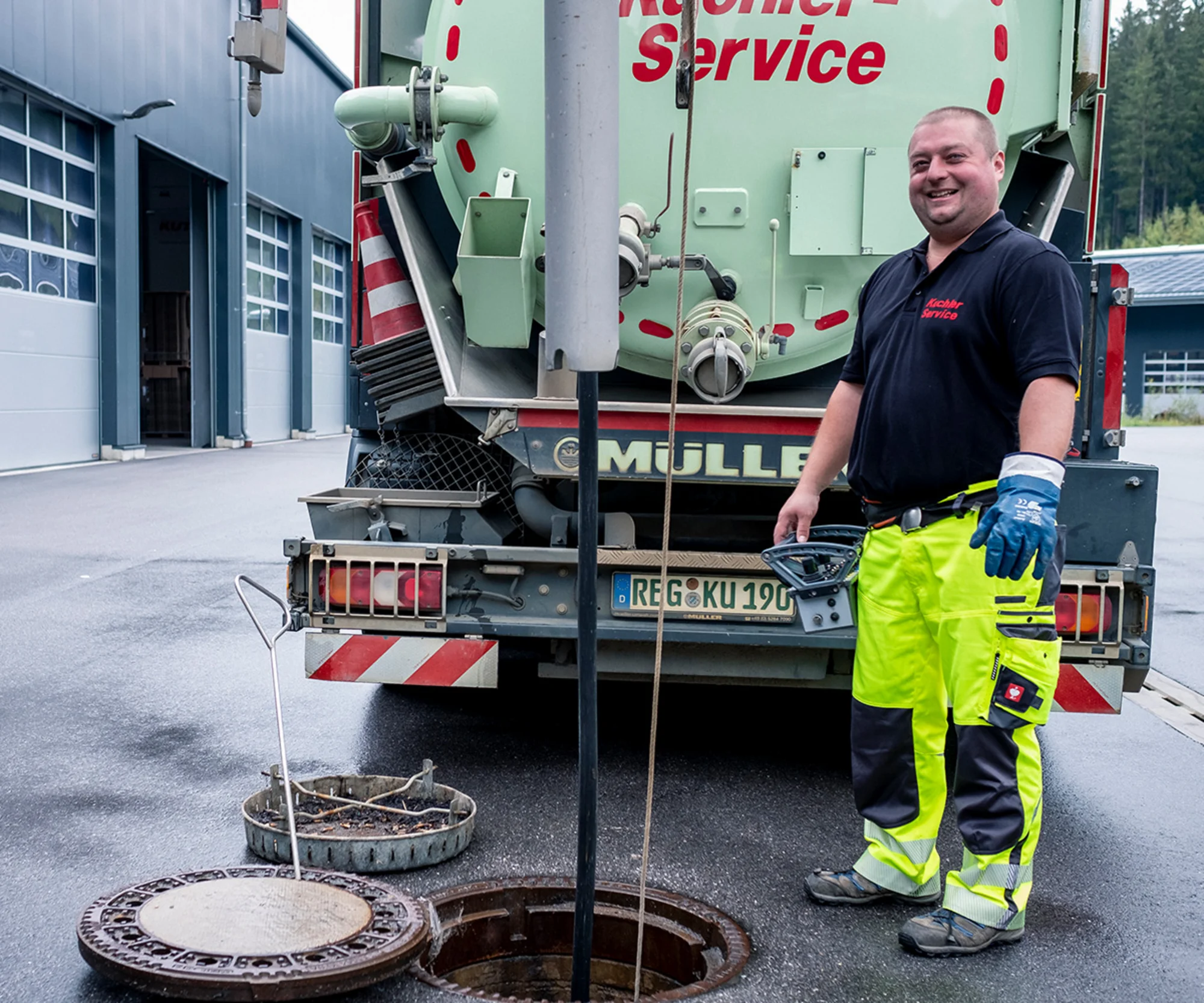 Kontakt zu Kanalreinigung Lohberg und Kuchler GmbH